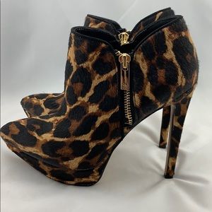 Leopard Jessica Simpson Booties